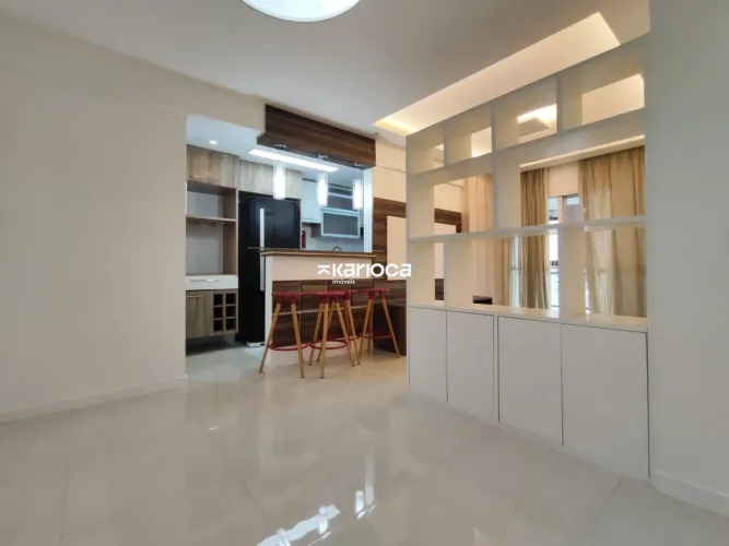 APARTAMENTO SEMI MOBILIADO PARA LOCAÇÃO NO CONDOMÍNIO RESERVA JARDIM - 78M² - 2 QUARTOS (1