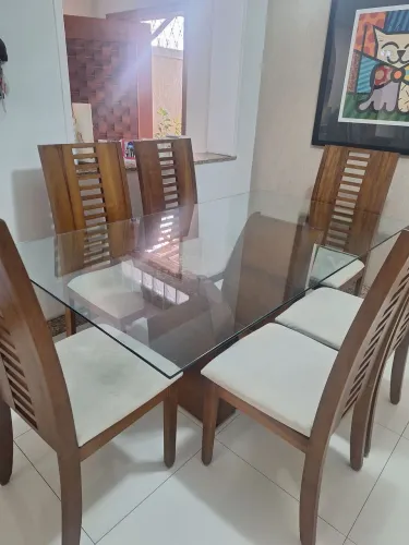 Conjunto Mesa de Jantar + Cadeiras 