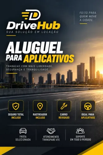 DriveHub locação veicular (uber/99/indriver)