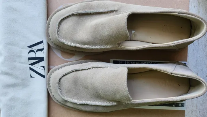 Mocassim em couro