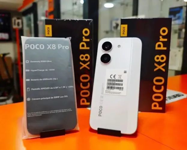 Poco X8 Pro 5G Xiaomi 512GB 12GB RAM LOJA FISICA NO SETOR COIMBRA