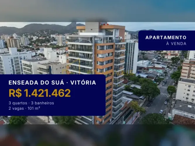 Apartamento Mobiliado e Decorado em Bento Ferreira, Vitória/ES