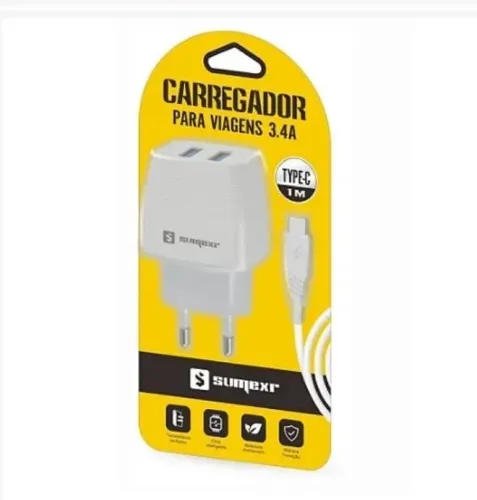 Lote com 56 Carregador 3.4A