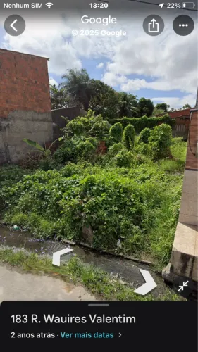 Terreno 6x26 localizado no maracanaú mucunã