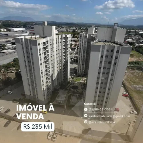 APARTAMENTO À VENDA CHÁCARAS RIO-PETRÓPOLIS | DUQUE DE CAXIAS/RJ