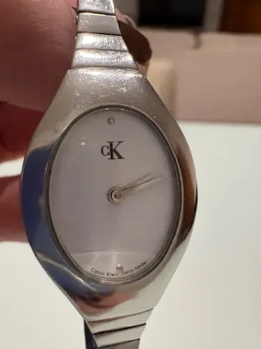 Relógio Feminino Calvin Klein (cK) Swiss Made Original em Aço Inox
