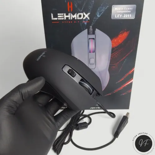 Mouse Gamer Lehmox | Entrega Grátis em VCA 