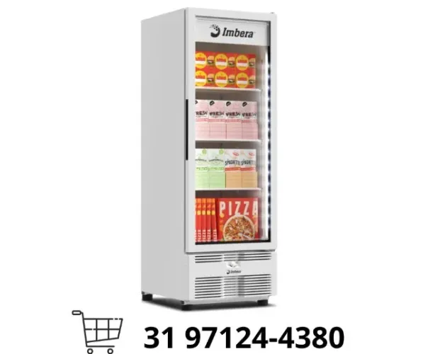 Freezer Vertical 560L Branco Imbera
