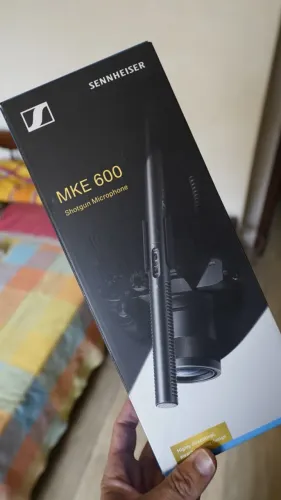 Microfone Shotgun Sennheiser MKE 600