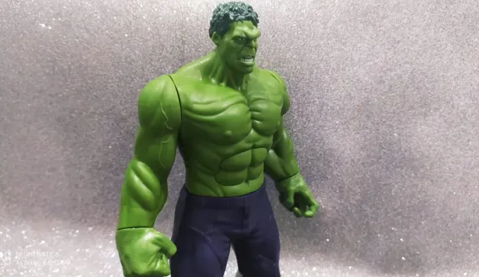 Bonecos Grandes Herois Avengers Vingadores Br1001 - Hulk 30 Cm