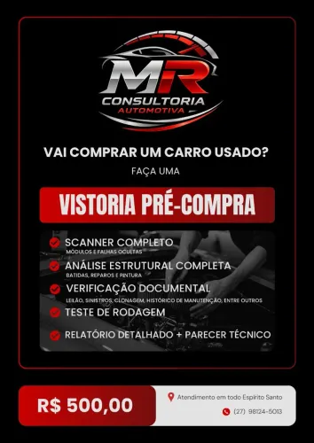Consultoria Automotiva - Avaliação Pré-compra 