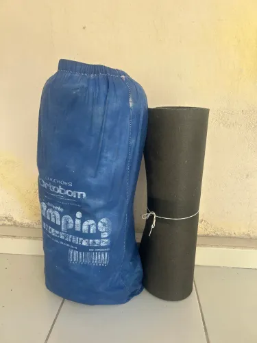 Conjunto de com colchete de camping + colchonete de atividade 