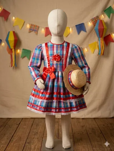 Vestido festa junina