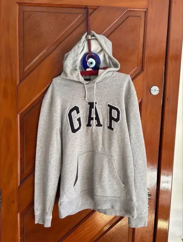 Casaco moletom cinza GAP M