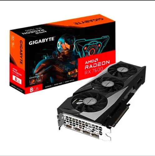 Placa de Video Gigabyte Rx7600 8Gb Gigabyte 