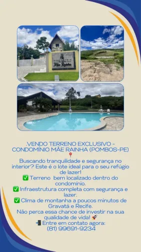 terreno em condomínio mae rainha