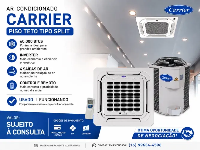 Ar Condicionado 60.000 BTUs
