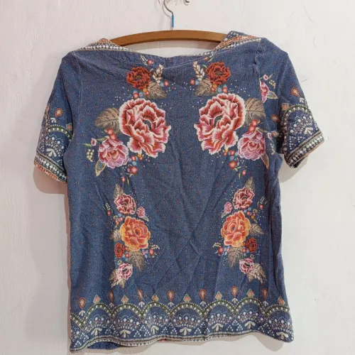 FARM Blusa Borboleta Estampada M