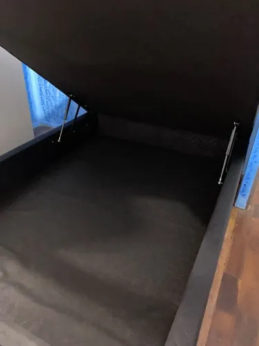 Cama casal inverno/verão com baú kappesberg