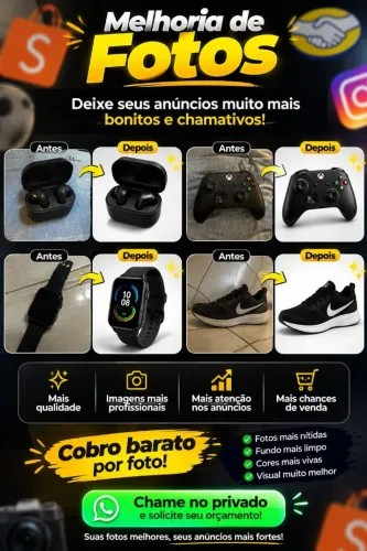 Trabalho com melhorias de fotos e muito mais!?