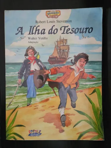 Livro "A Ilha do Tesouro"