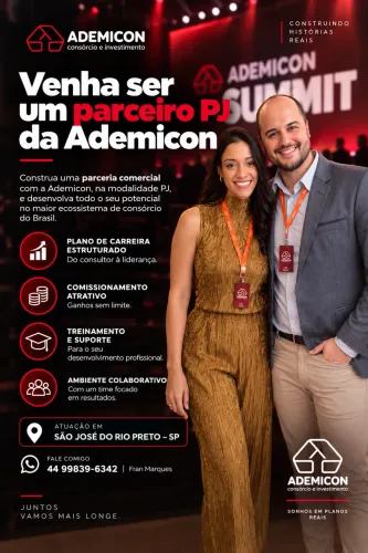 Seja um parceiro PJ Ademicon