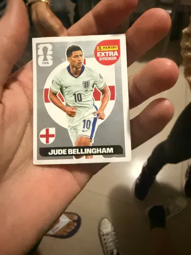 Figurinha Copa 2026 Extra Jude Bellingham Prata