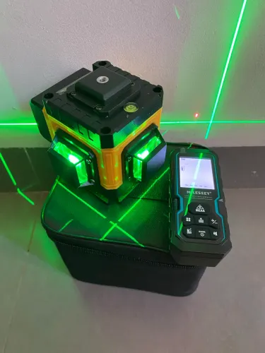 Nível a Laser + Medidor a Laser 40M