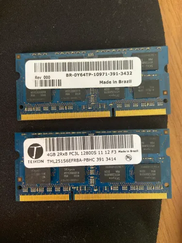 Memória para notebook 