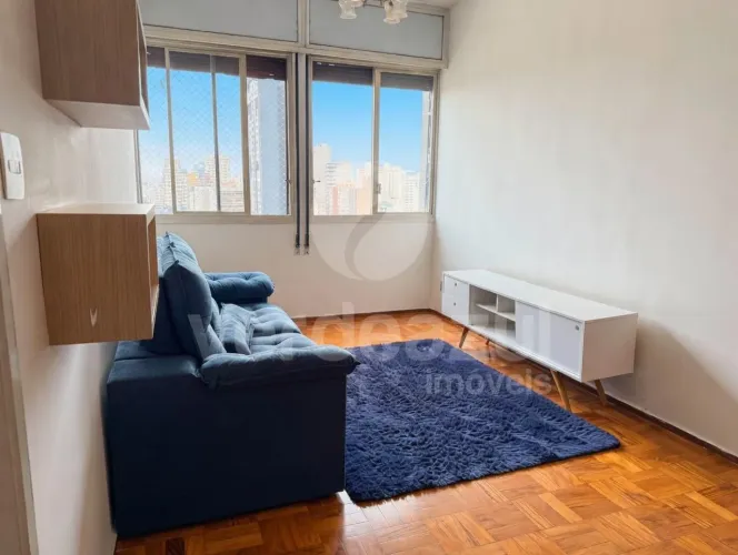 Apartamento enorme 87m² com 2 quartos e sem vaga de garagem no Centro de Campinas-SP.