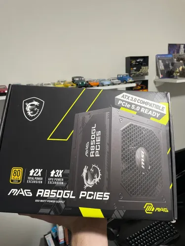 Fonte Msi Mag 850W Full Modular 80 Plus Gold Pci 5.0