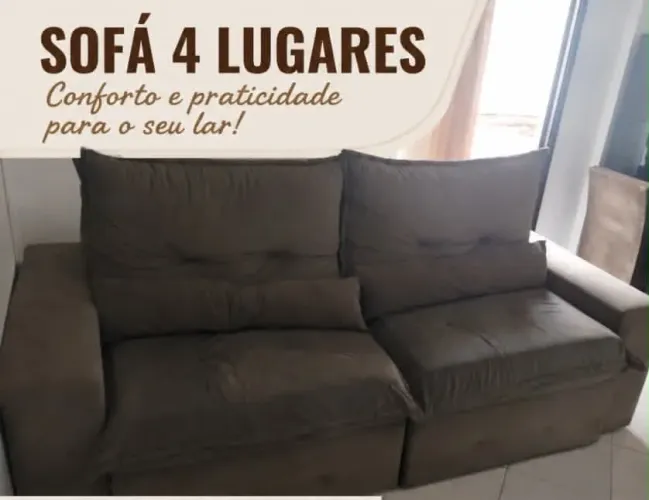 Sofá 4 lugares