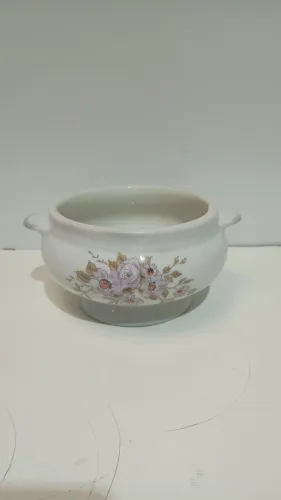 Mini tigela de porcelana airedale Sem tampa 300 ml