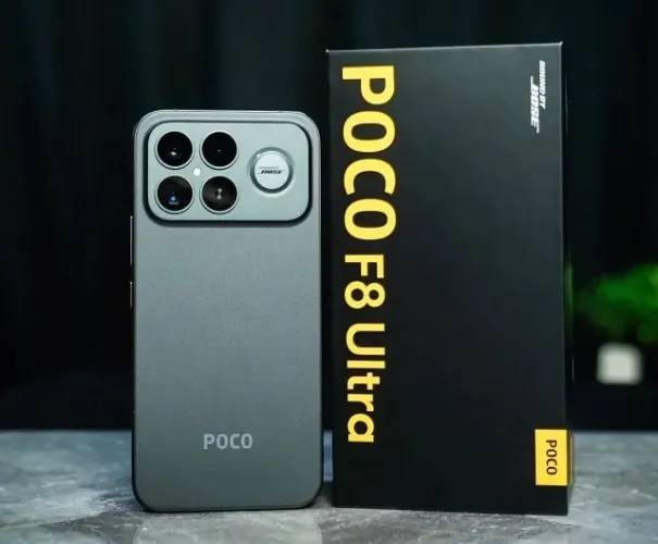 Xiaomi Poco F8 ULTRA 5G NFC (Som Bose) - 512GB Rom / 16GB Ram - Global + Capa e Película