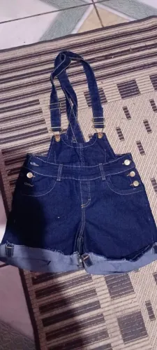 Macaquinho Uber jeans