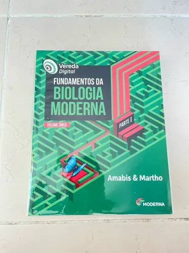 Fundamentos da Biologia Moderna - Volume único (Amabis e Martho) Editora moderna 