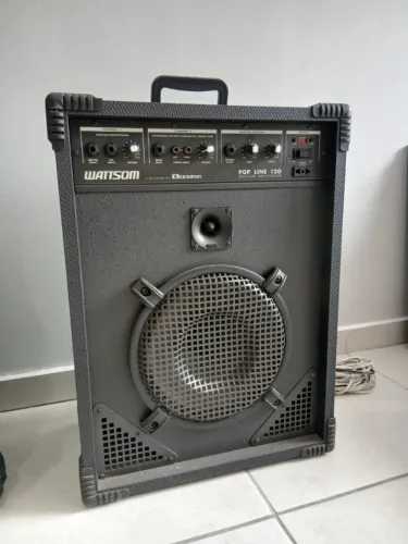 Caixa de Som Amplificada Wattsom Pop Line 120 da marca Ciclotron.