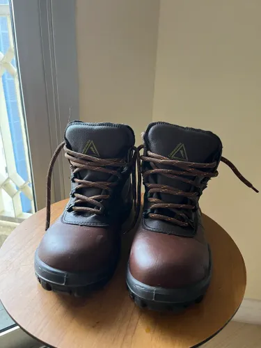 Bota de Segurança Miura - Bico de Ferro, N° 36 + Luva Anticorte de Brinde!