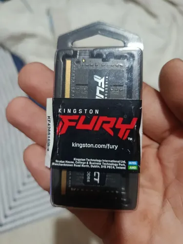 Memória ram Kingston Fury impact ddr4 8 gb 2666 MHz para notebook