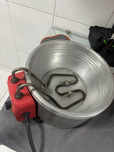 Fritadeira elétrica 3l pro gás 220v perfeito estado