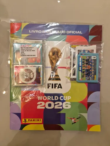 ALBUM BROXURA COM 200 FIGURINHAS NAO REPETIDAS
