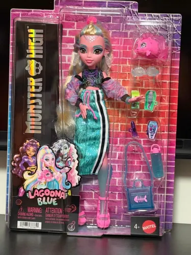 (Leia descrição) boneca monster High lagoona blue g3 core refresh 2