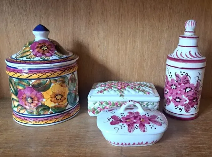 Peças em cerâmica vintage (de 1960 à 1980)