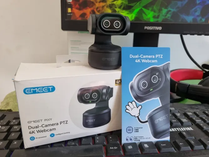 Emeet câmera PTZ