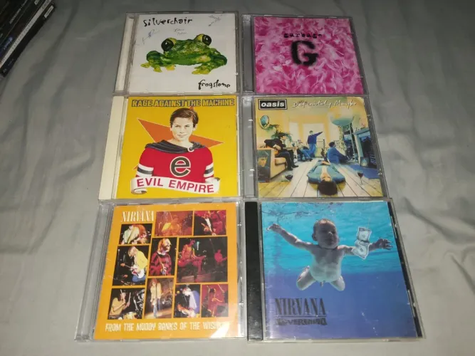 Coleção Cds Nirvana/Garbage