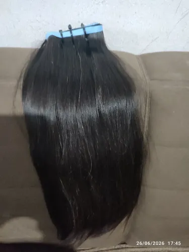 Mega Hair Cabelo Humano 55cm 170g Fita Adesiva