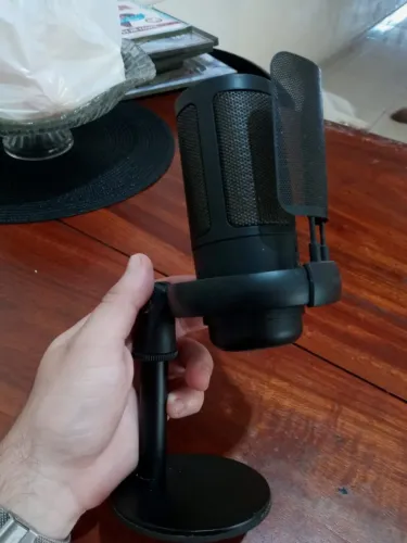 Microfone Gamer RGB