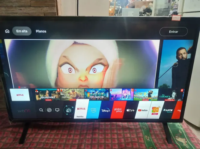 Tv LG smart webos 43 polegadas 