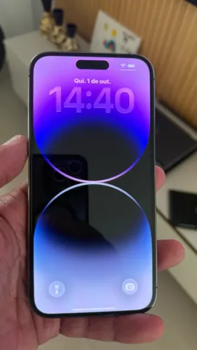 Iphone 14 Pro Max Roxo todo original 128 gigas