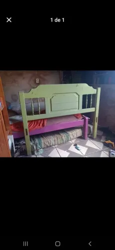 Cama completa com colchão 